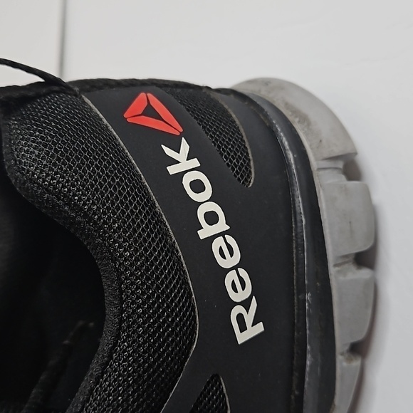 Reebok Alloy Toe Sublite Cushion work Shoe sz unisex W 10 M 8 Black Pre-… - Picture 8 of 11